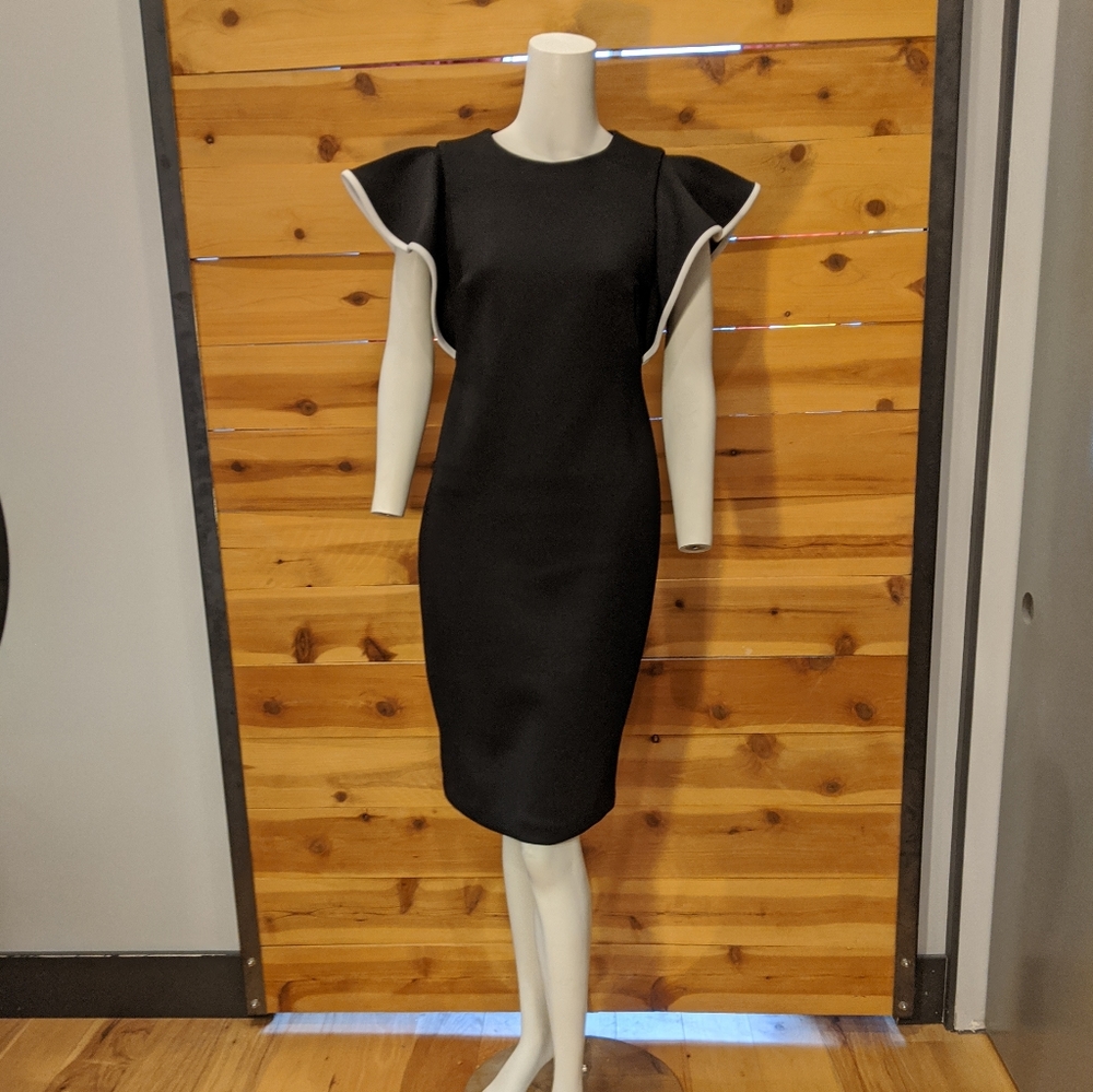 Calvin Klein black cocktail dress